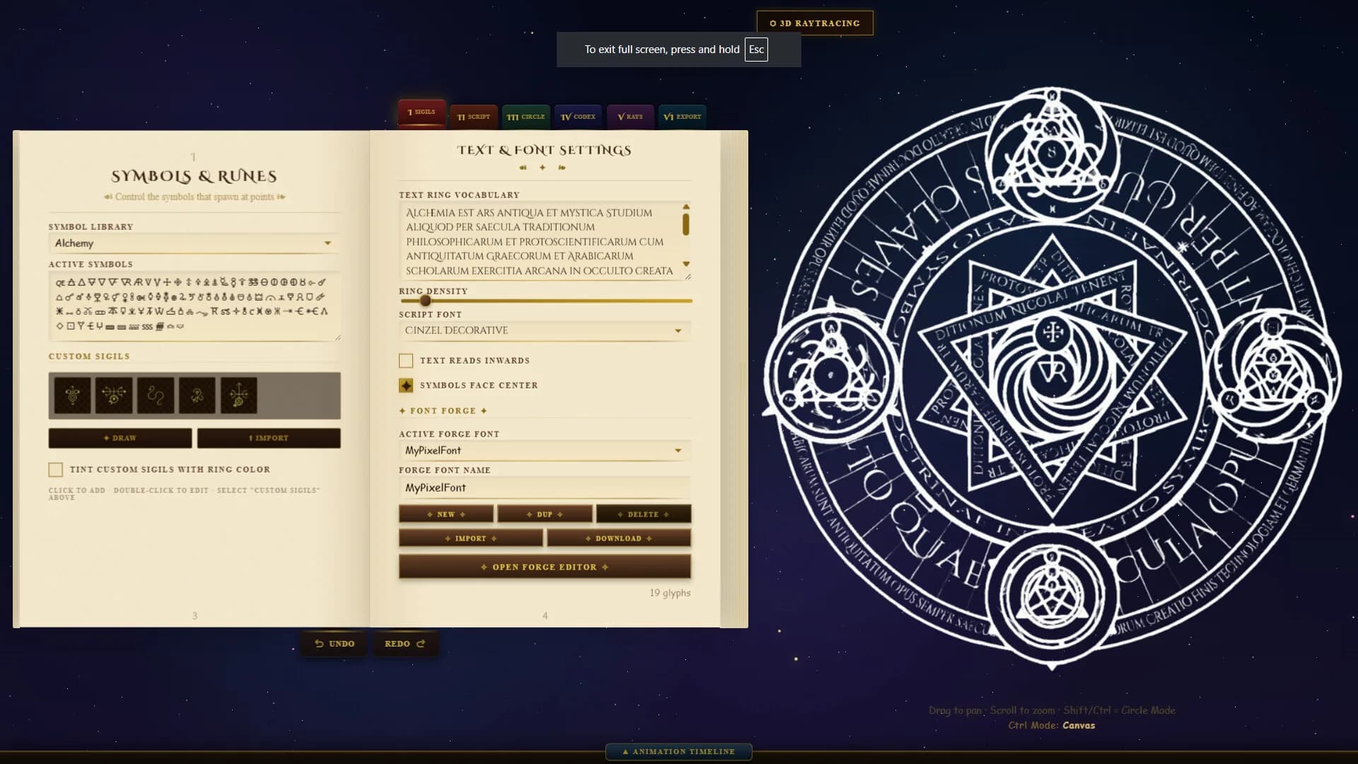 Magic Circle Generator görsel 2