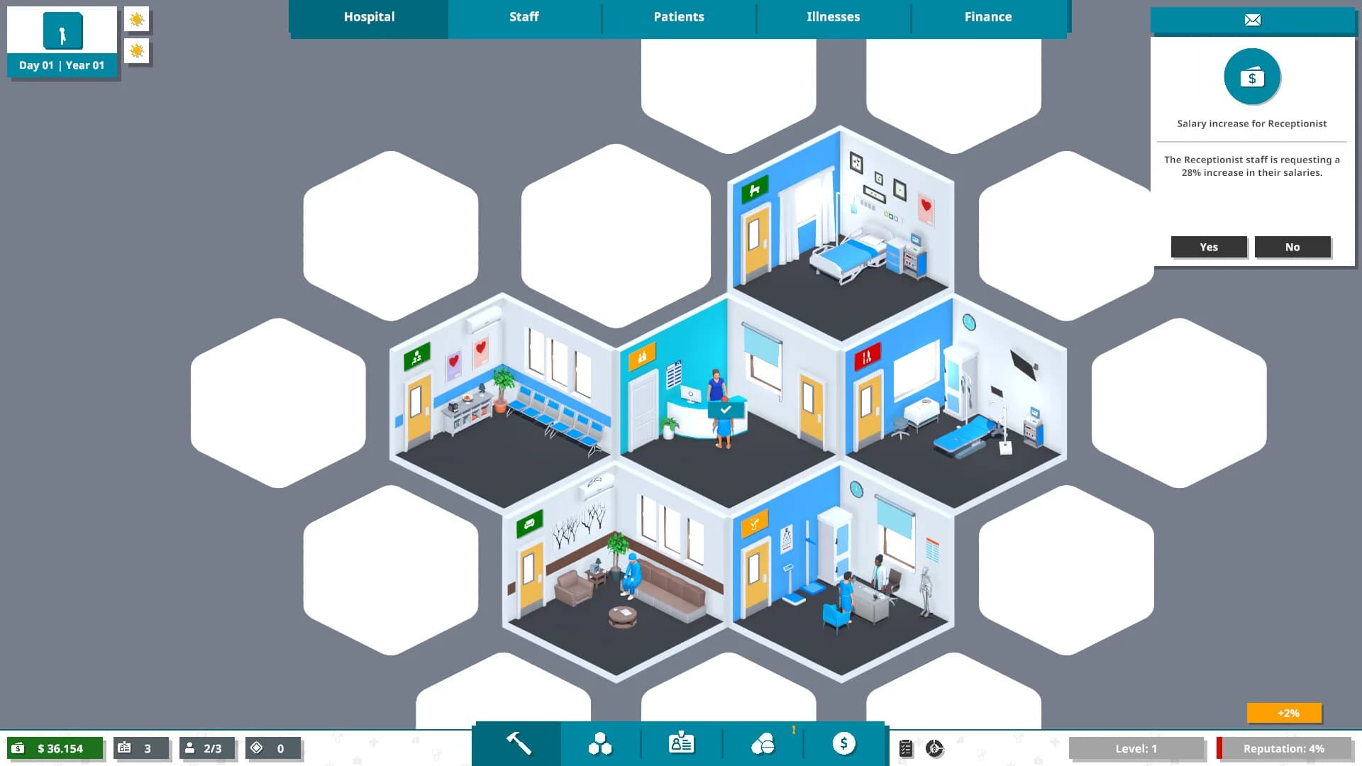 Hospital Center Tycoon görsel 2