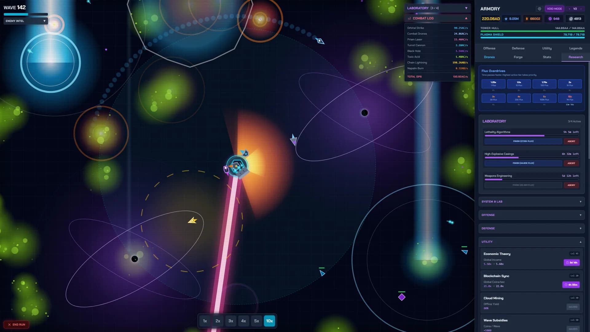 Endless Void: Idle Tower Defense görsel 2