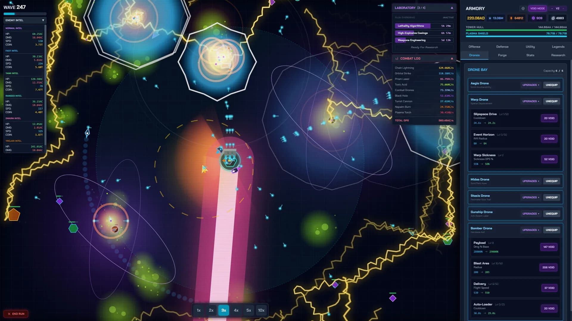 Endless Void: Idle Tower Defense görsel 3