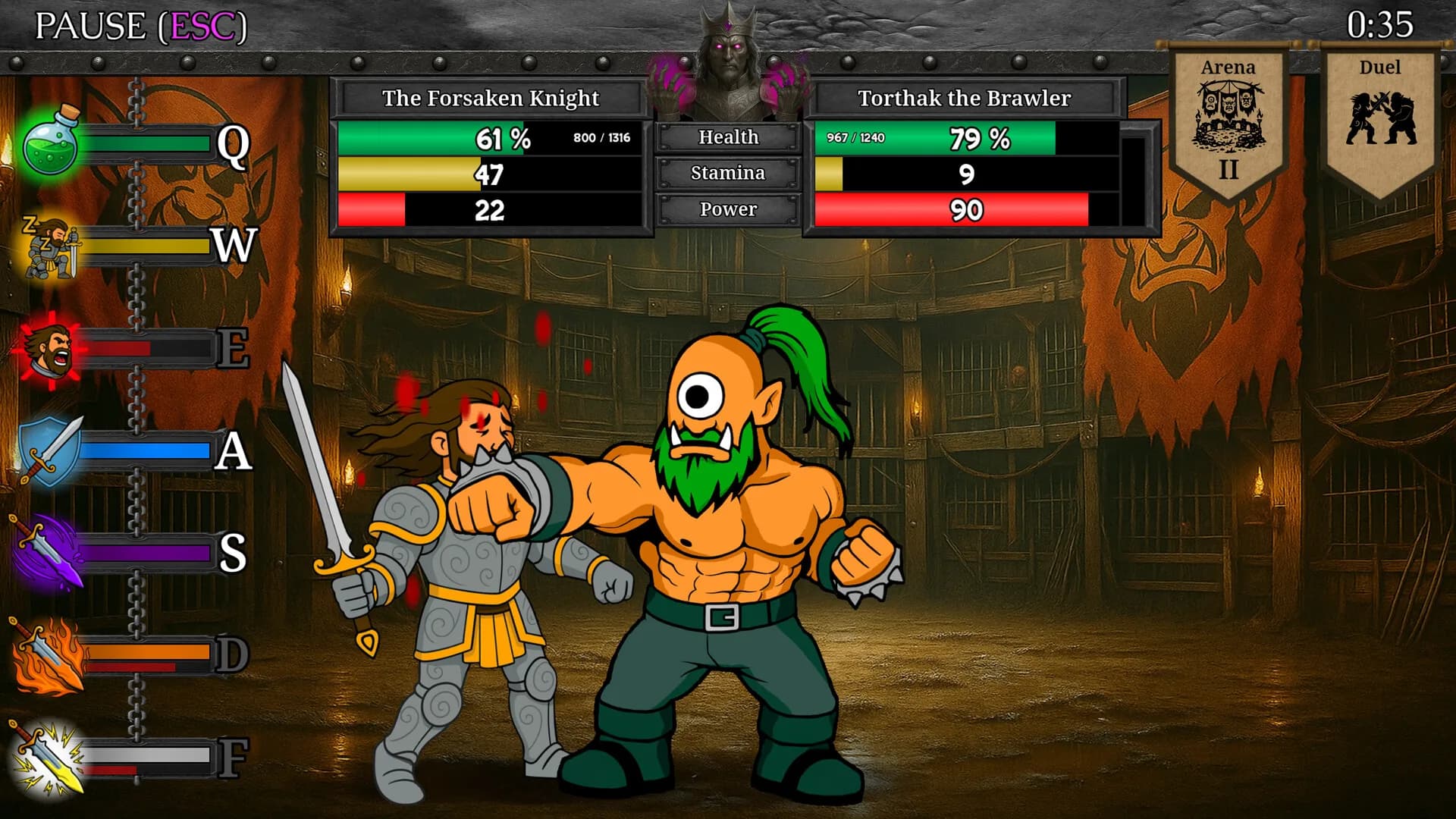 The Trials of the Forsaken Knight görsel 3