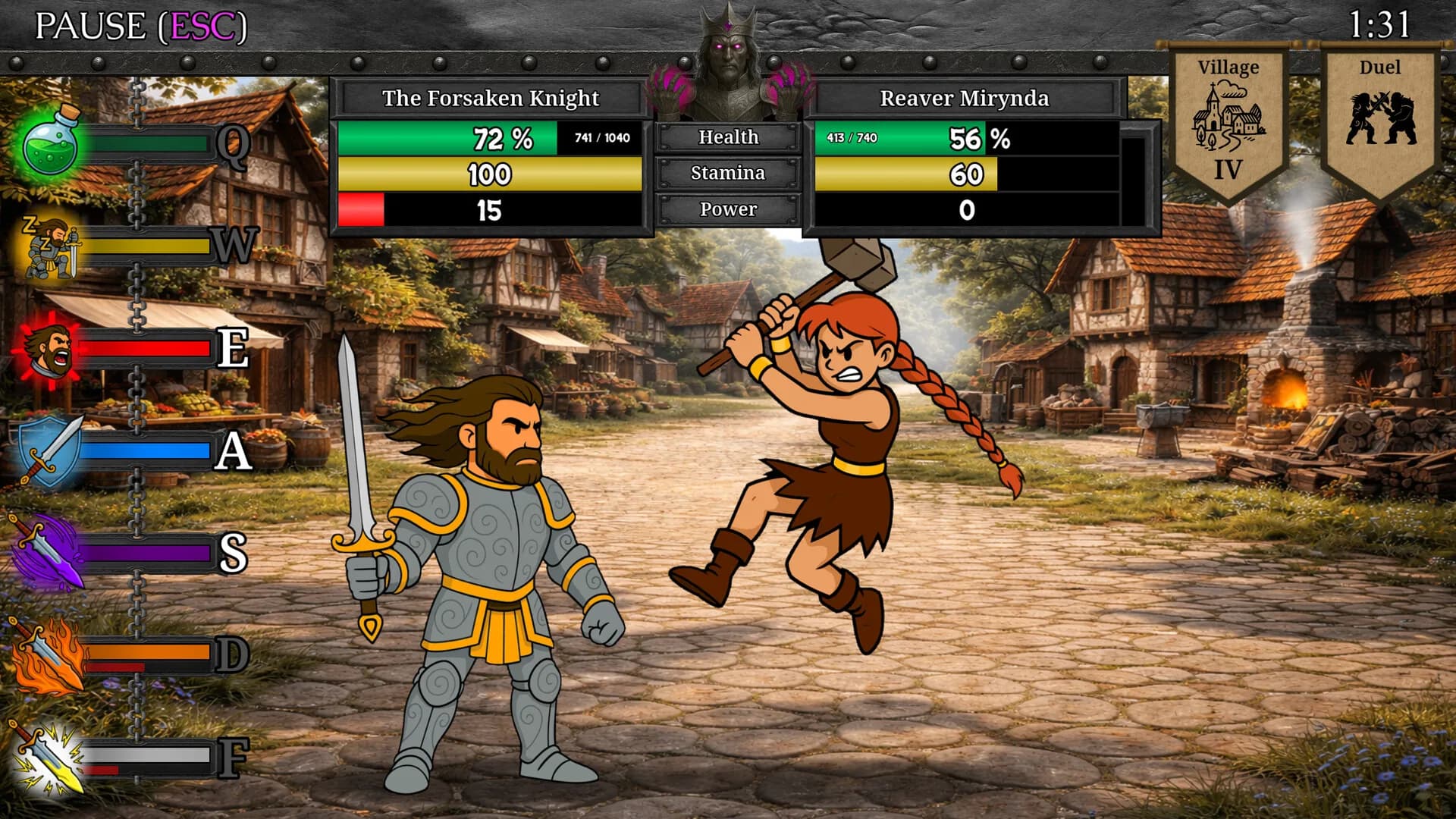 The Trials of the Forsaken Knight görsel 4