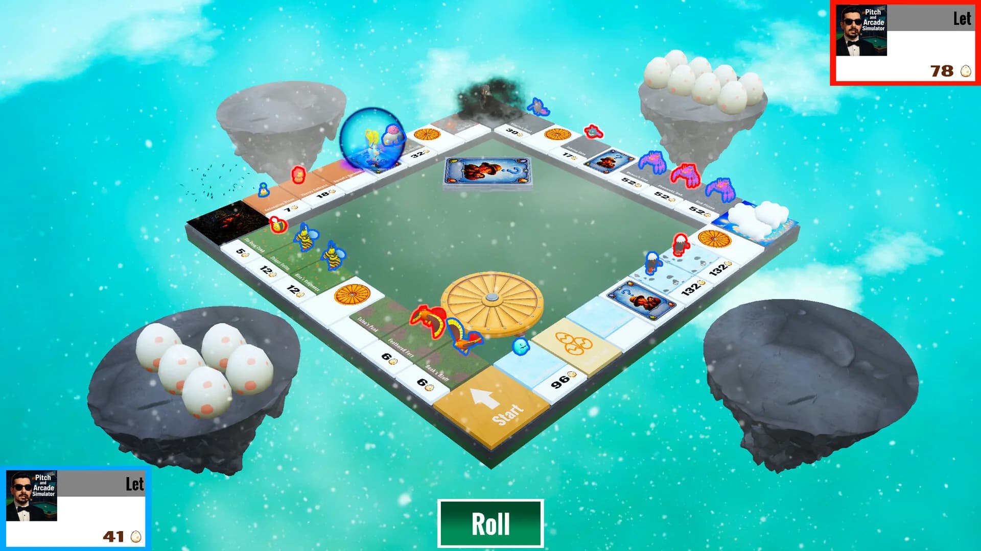 Monster Meadows - Online Board Game görsel 5