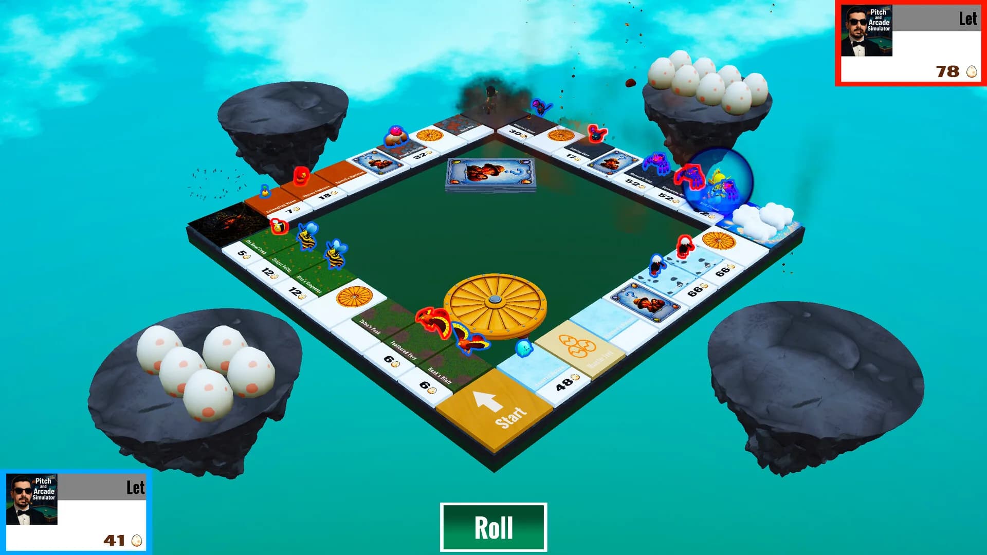 Monster Meadows - Online Board Game görsel 6