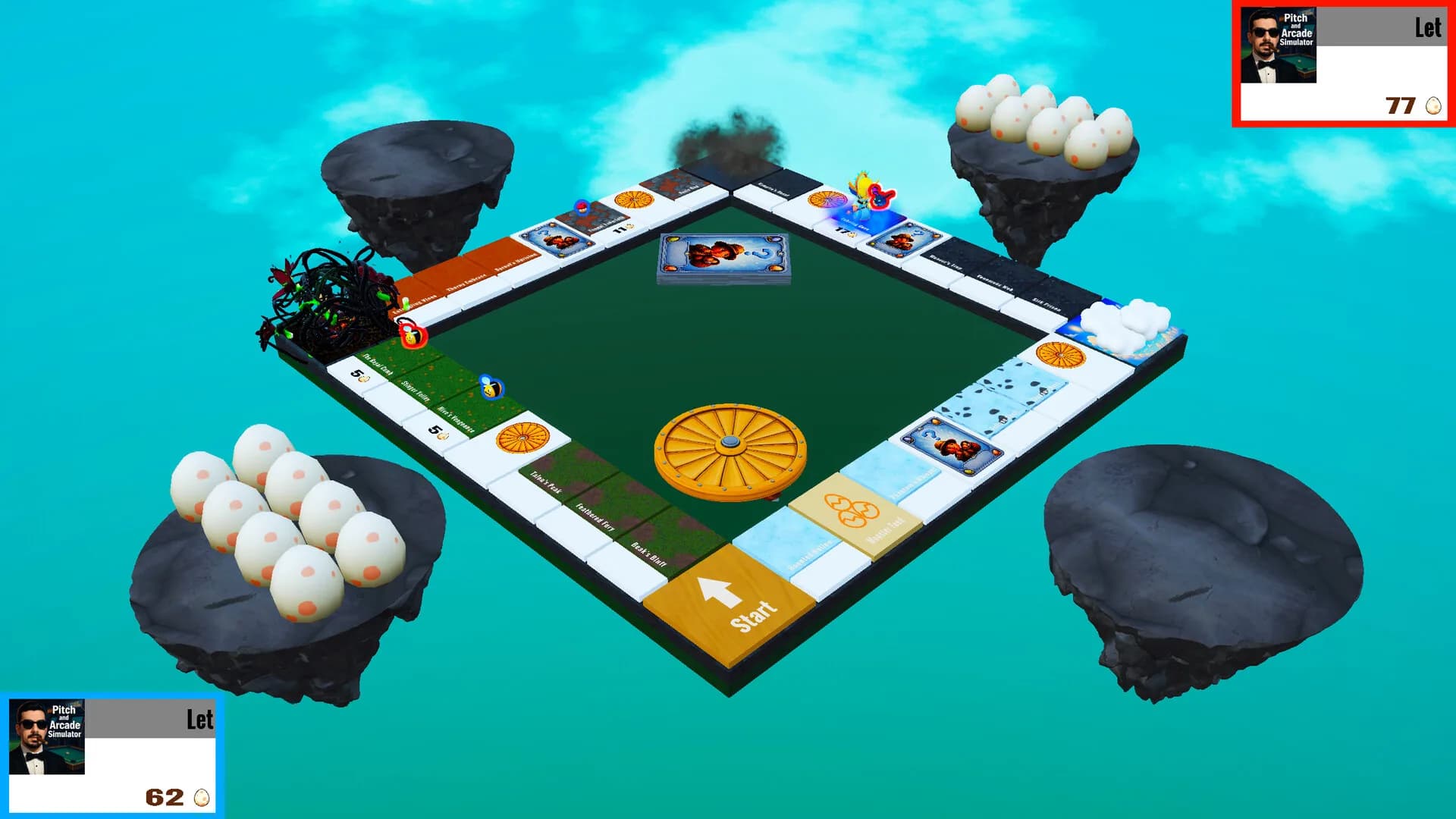 Monster Meadows - Online Board Game görsel 7