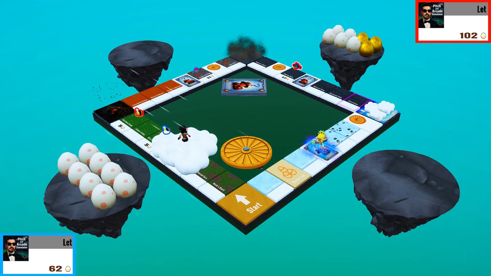 Monster Meadows - Online Board Game görsel 9