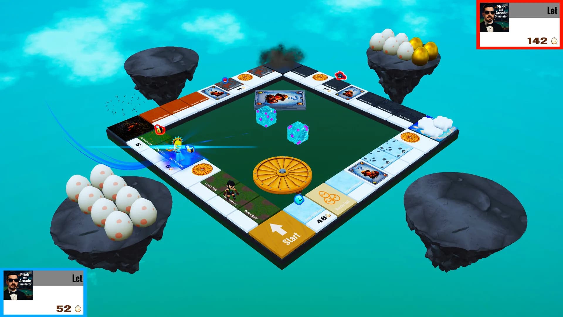 Monster Meadows - Online Board Game görsel 10