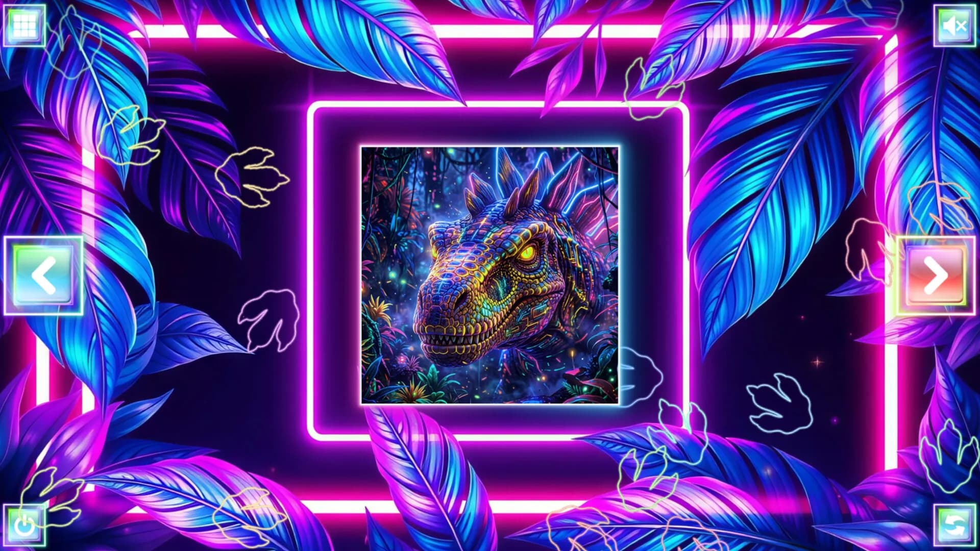 Neon Fantasy: Dinosaurs görsel 7