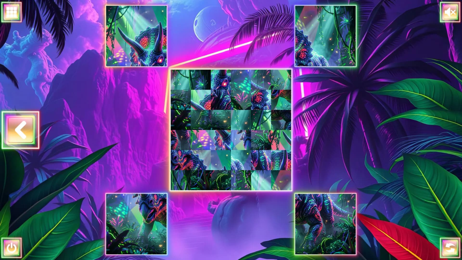 Neon Fantasy: Dinosaurs görsel 8