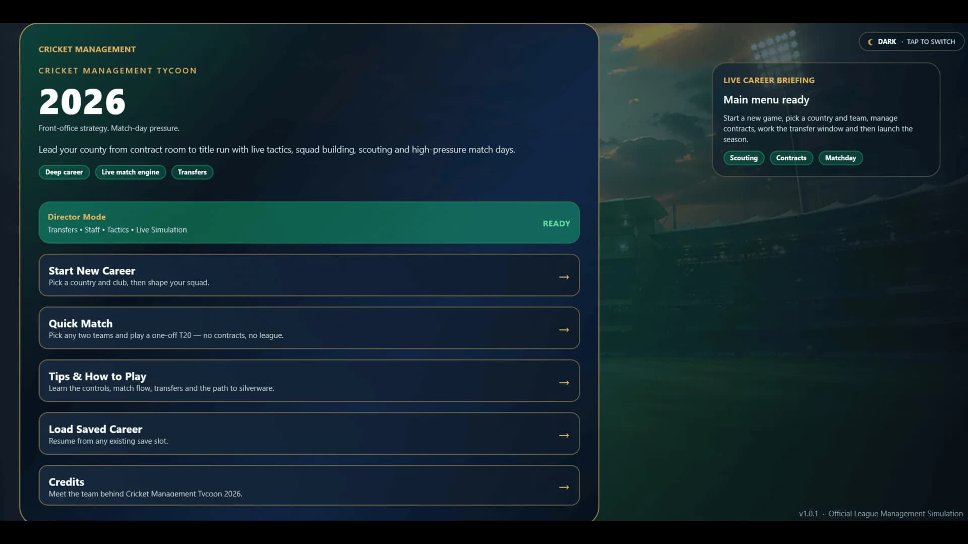 Cricket Management Tycoon görsel 2