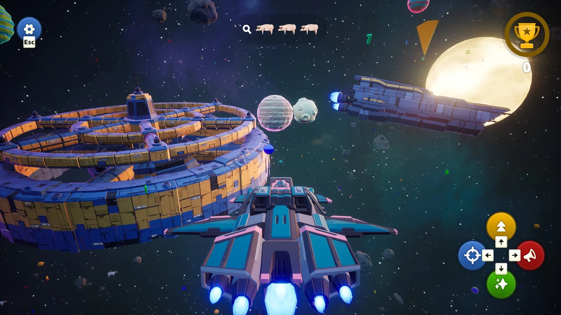 Space Town: Kids & Toddlers Space Exploration görsel 6