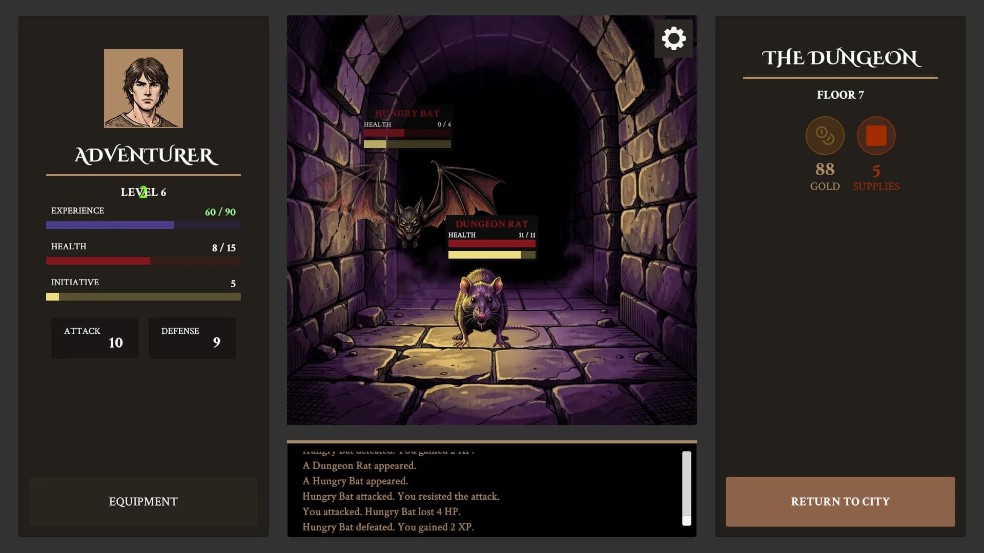 Incremental Quest - Dungeon Depths görsel 2