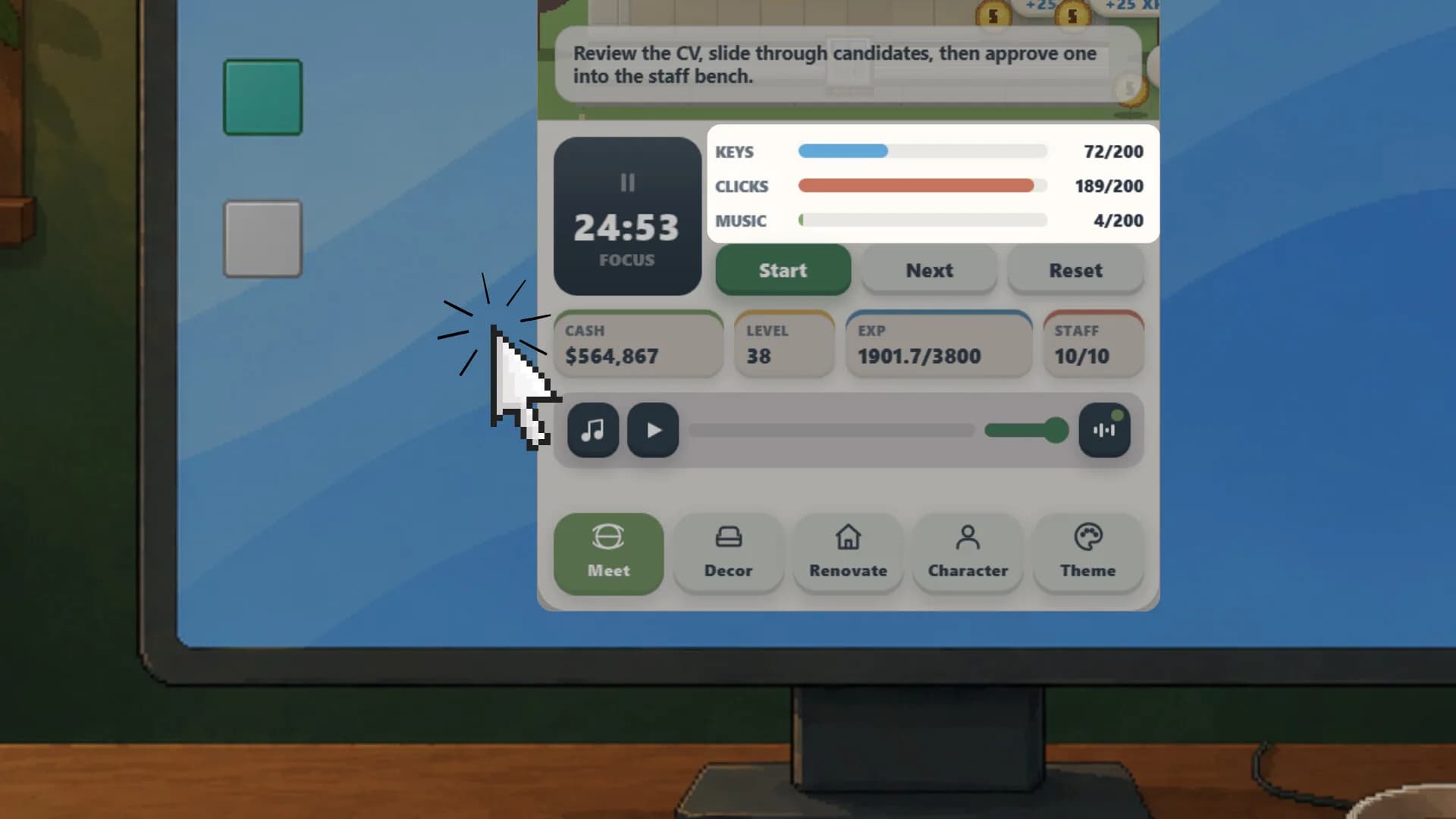 MyBiz: Pomodoro Desk Tycoon görsel 3