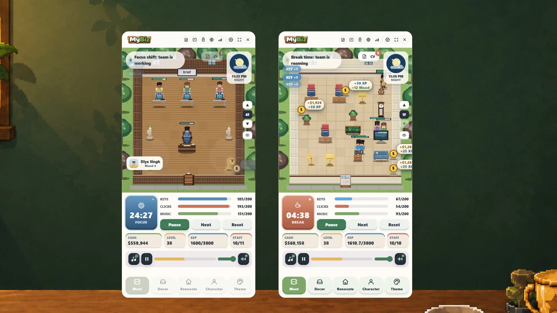 MyBiz: Pomodoro Desk Tycoon görsel 5