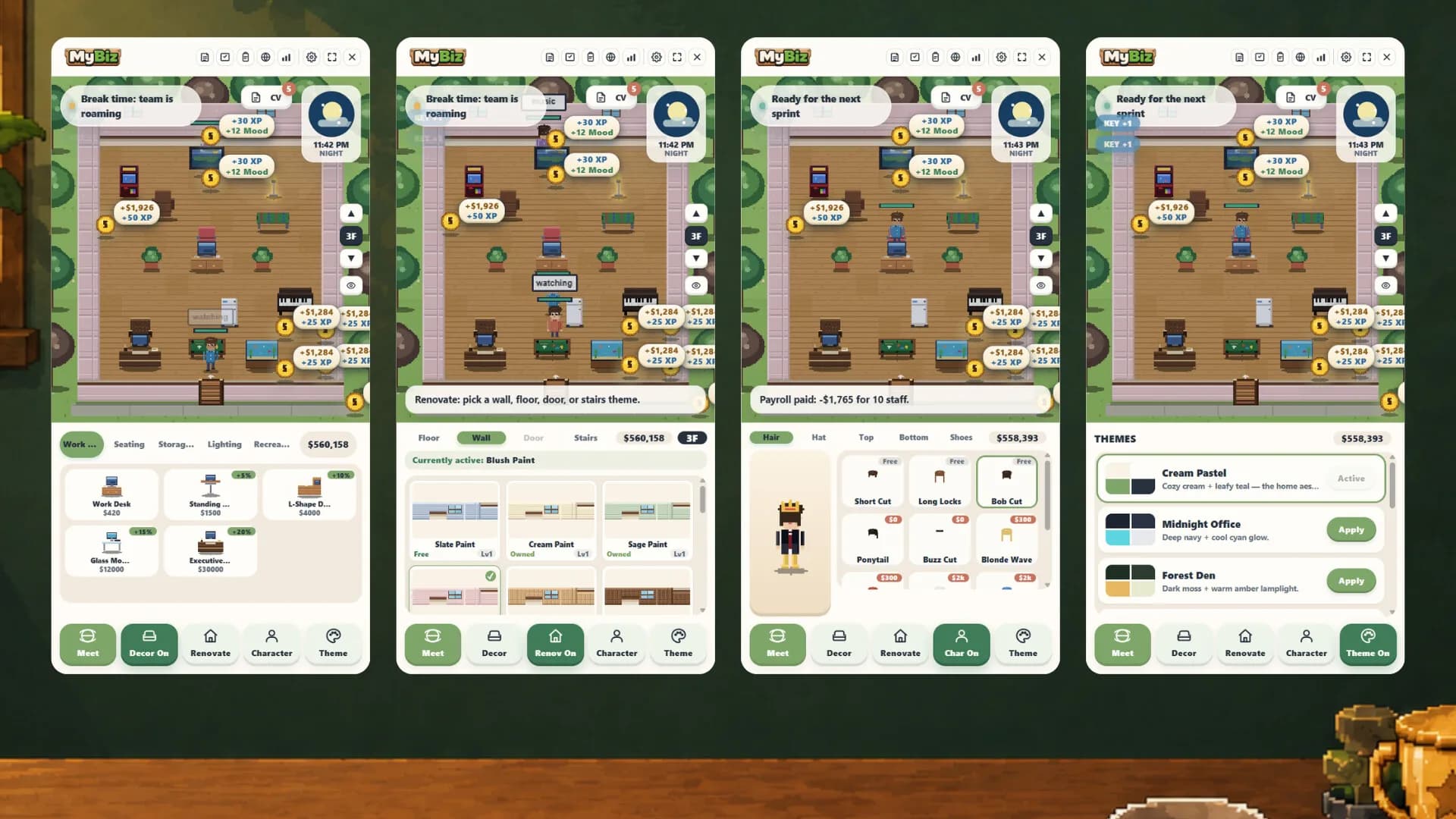 MyBiz: Pomodoro Desk Tycoon görsel 7