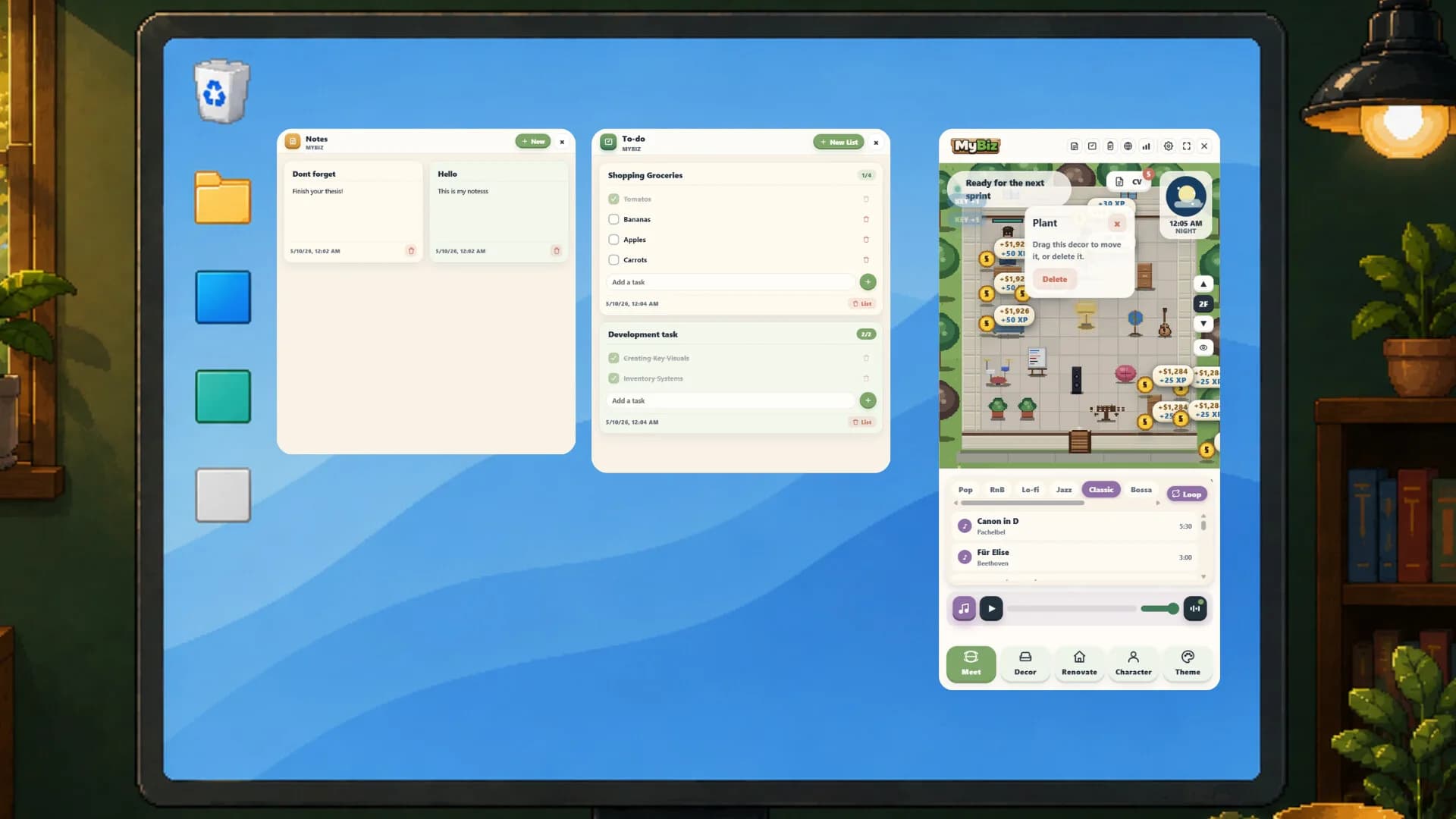 MyBiz: Pomodoro Desk Tycoon görsel 9