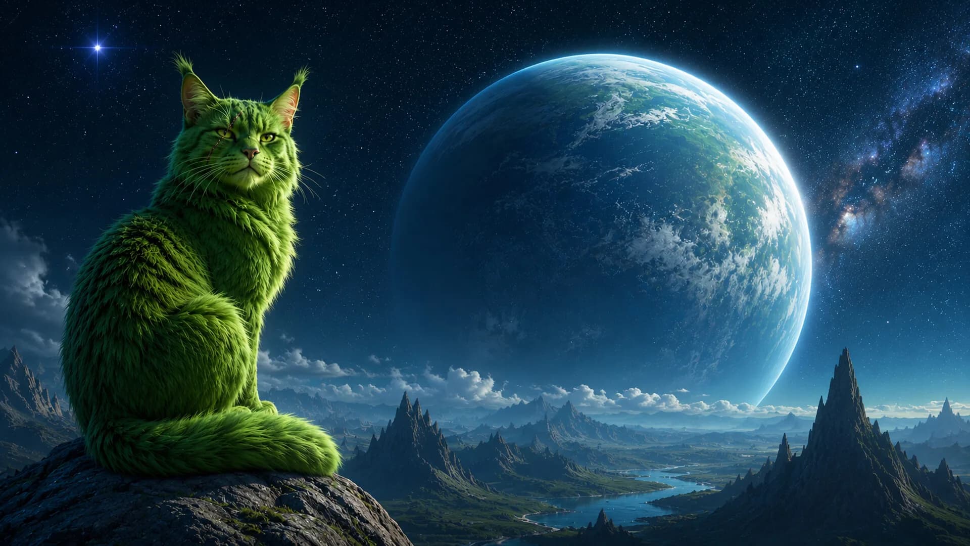 Puzzles: Space Cats görsel 6