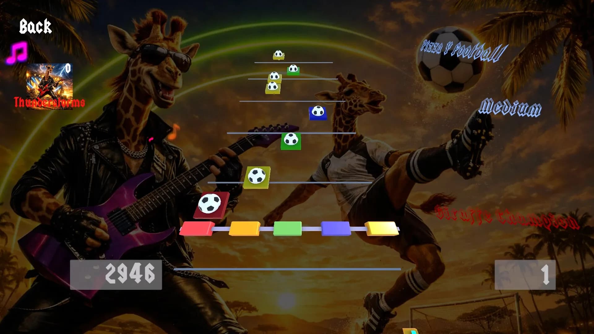 Giraffe Champion 2: Football Rock görsel 2