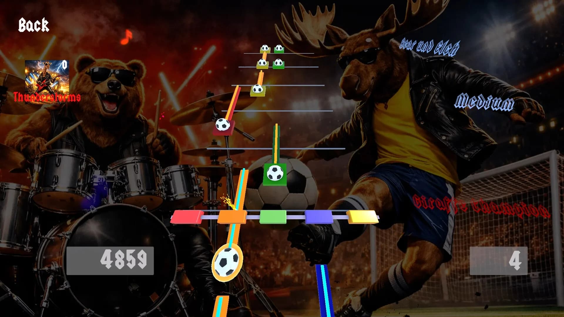 Giraffe Champion 2: Football Rock görsel 3