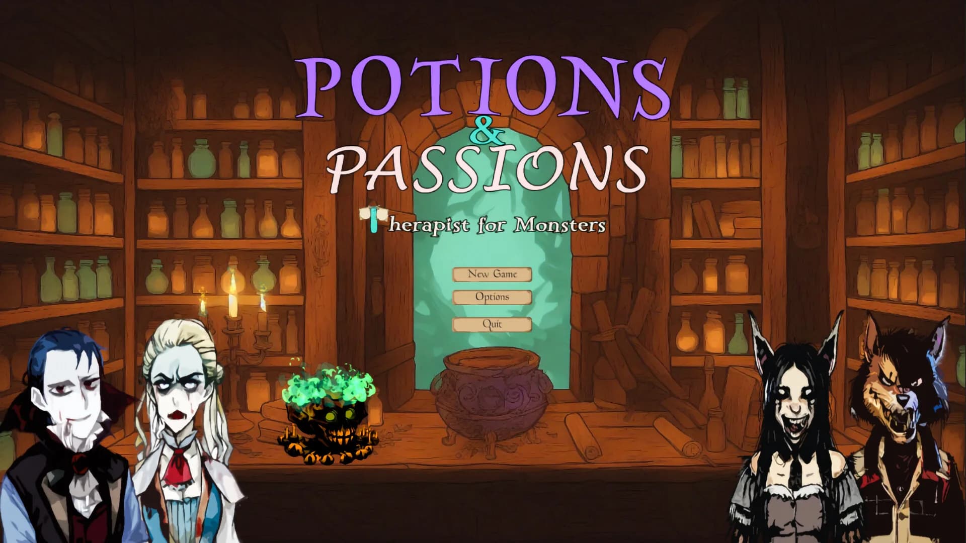 Potions & Passions: Therapist for Monsters görsel 3