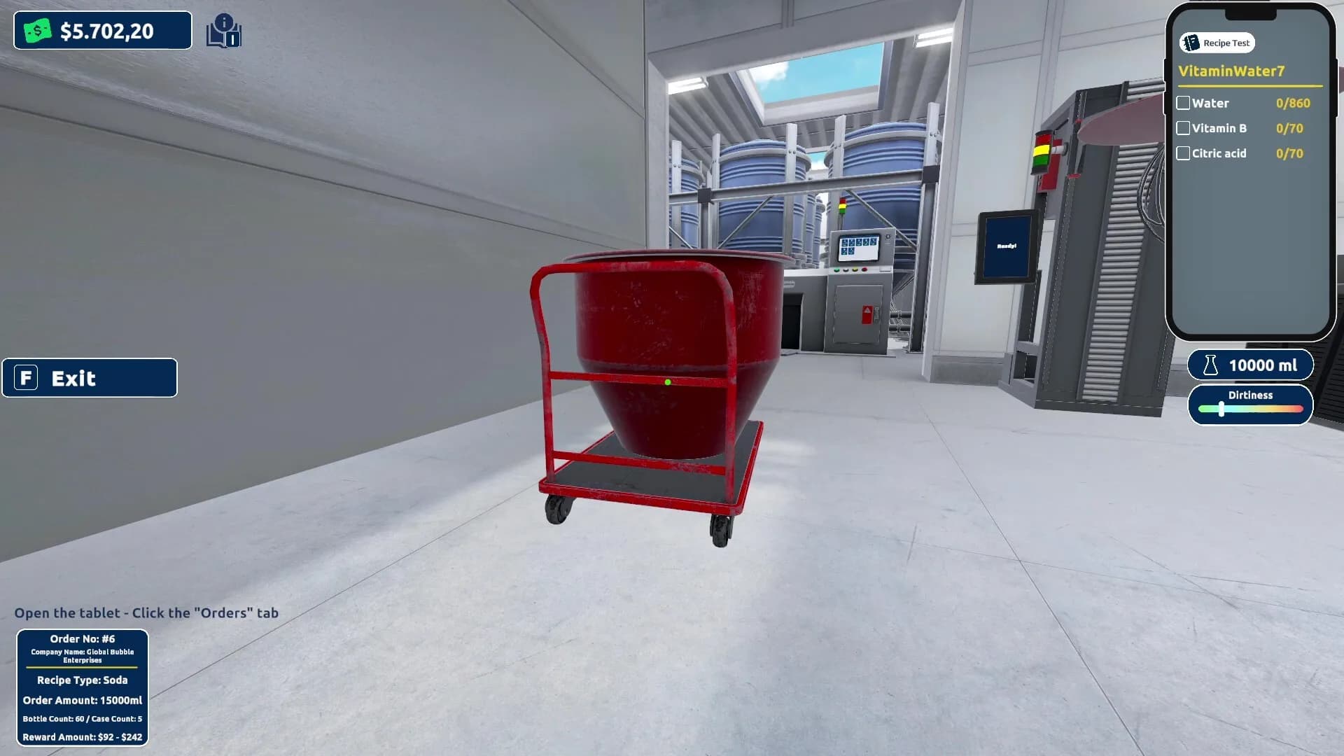 Drink Factory Simulator - Prologue görsel 8