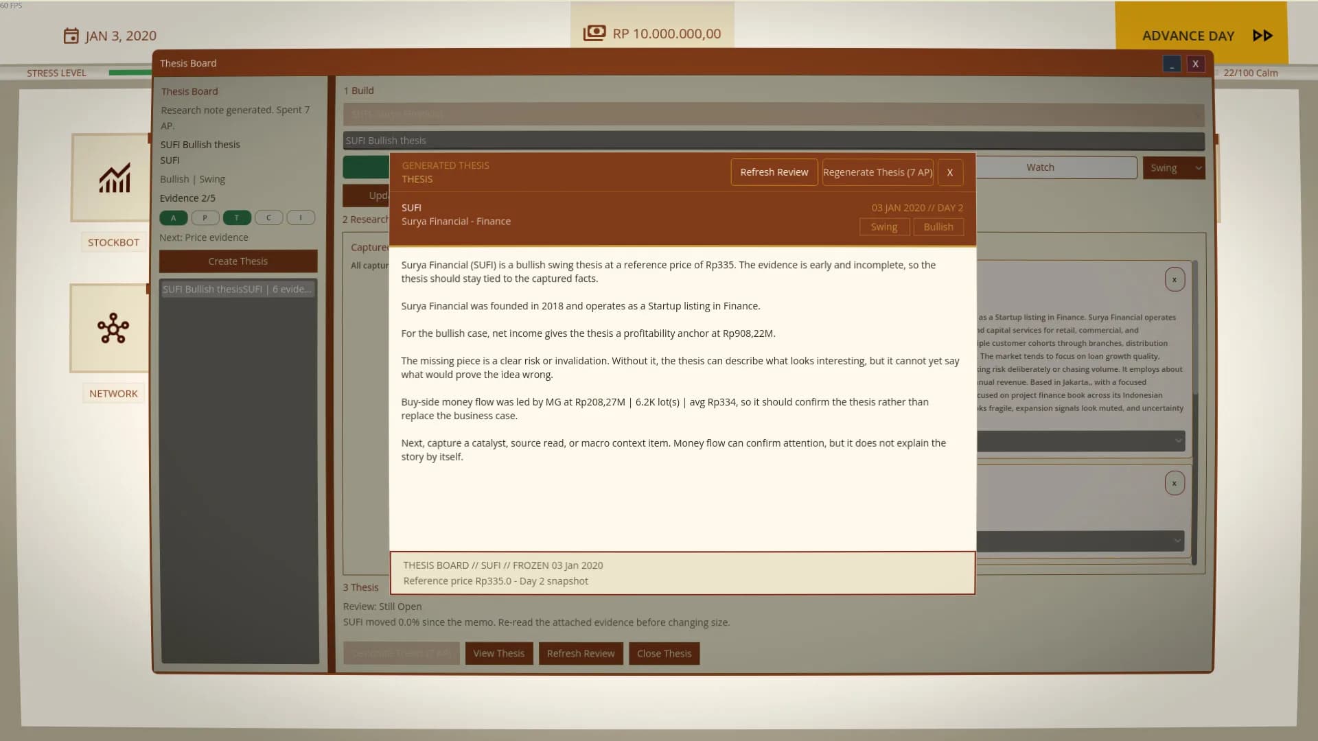 Buy High Sell Low: Stock Trading Simulator görsel 4