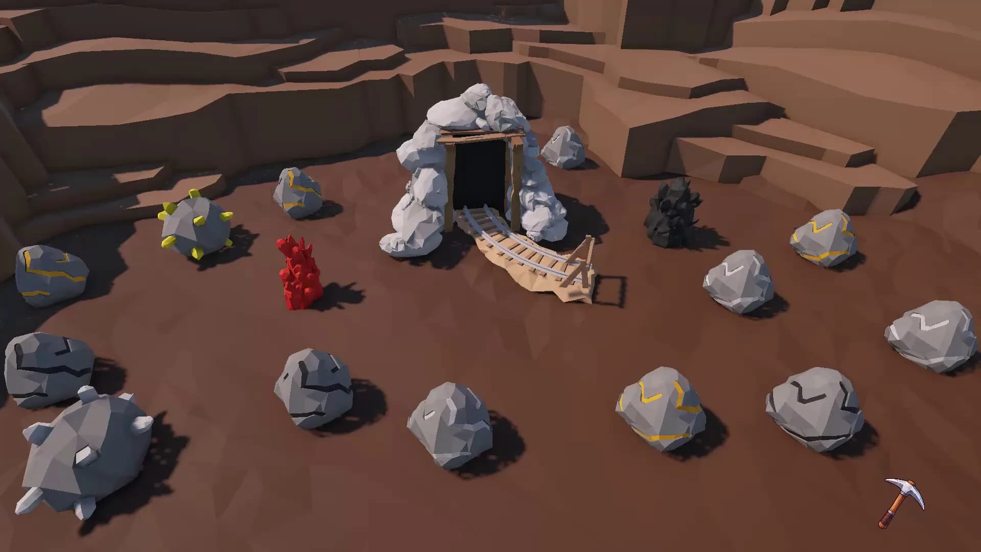 A Game About Clicking A Rock görsel 2