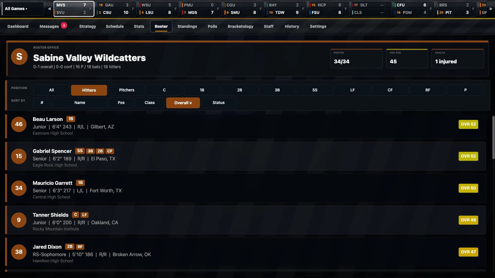 Road to Omaha: College Baseball Dynasty görsel 5
