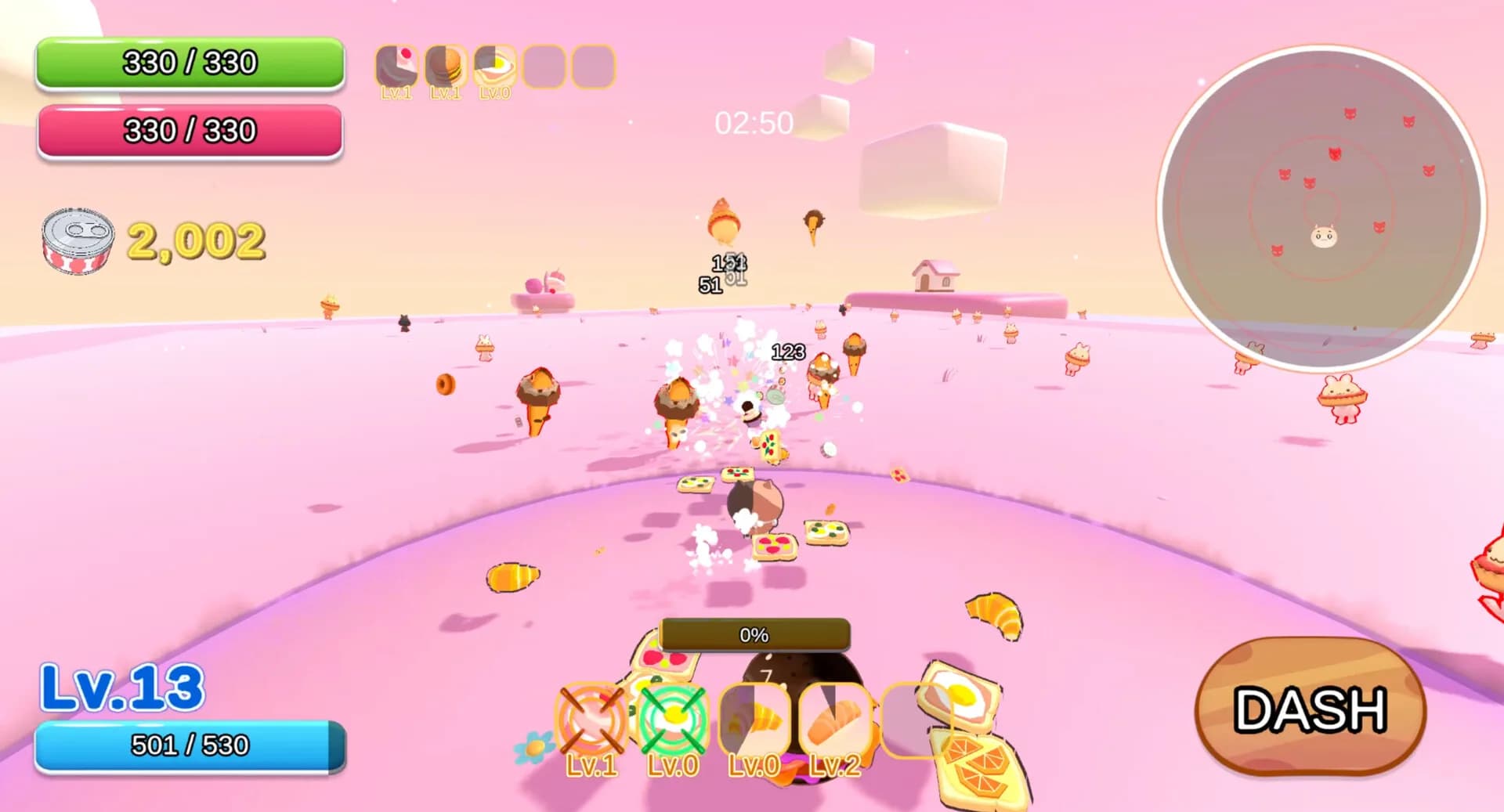 Cakey & Tanaka : CandyLand Adventure görsel 4