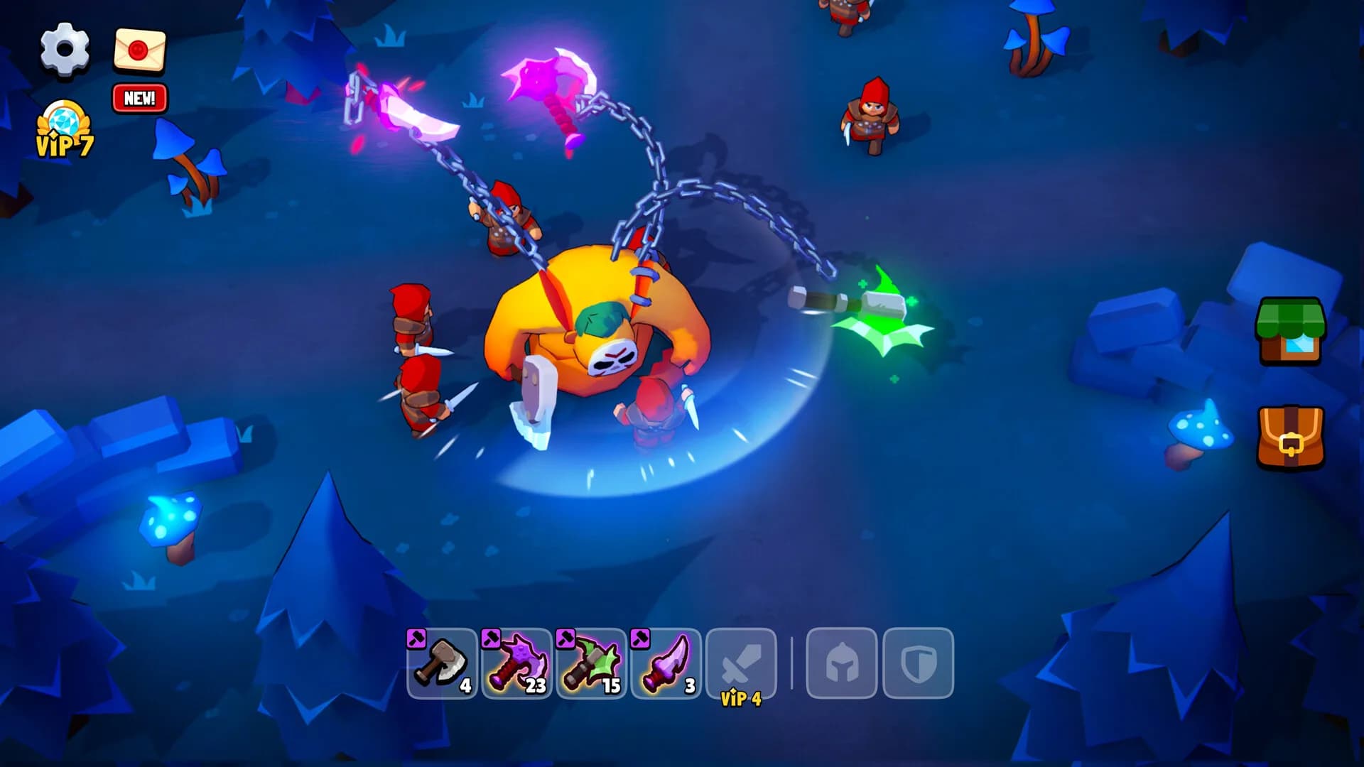 Butcher hero: hook'n'chew RPG görsel 2