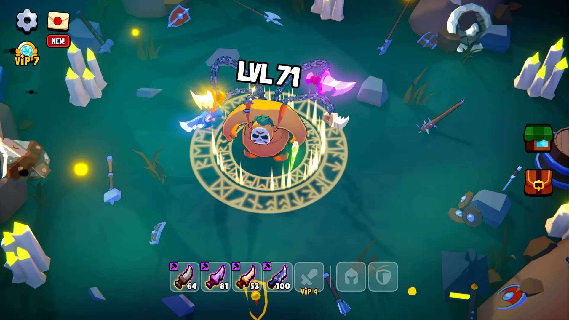 Butcher hero: hook'n'chew RPG görsel 4