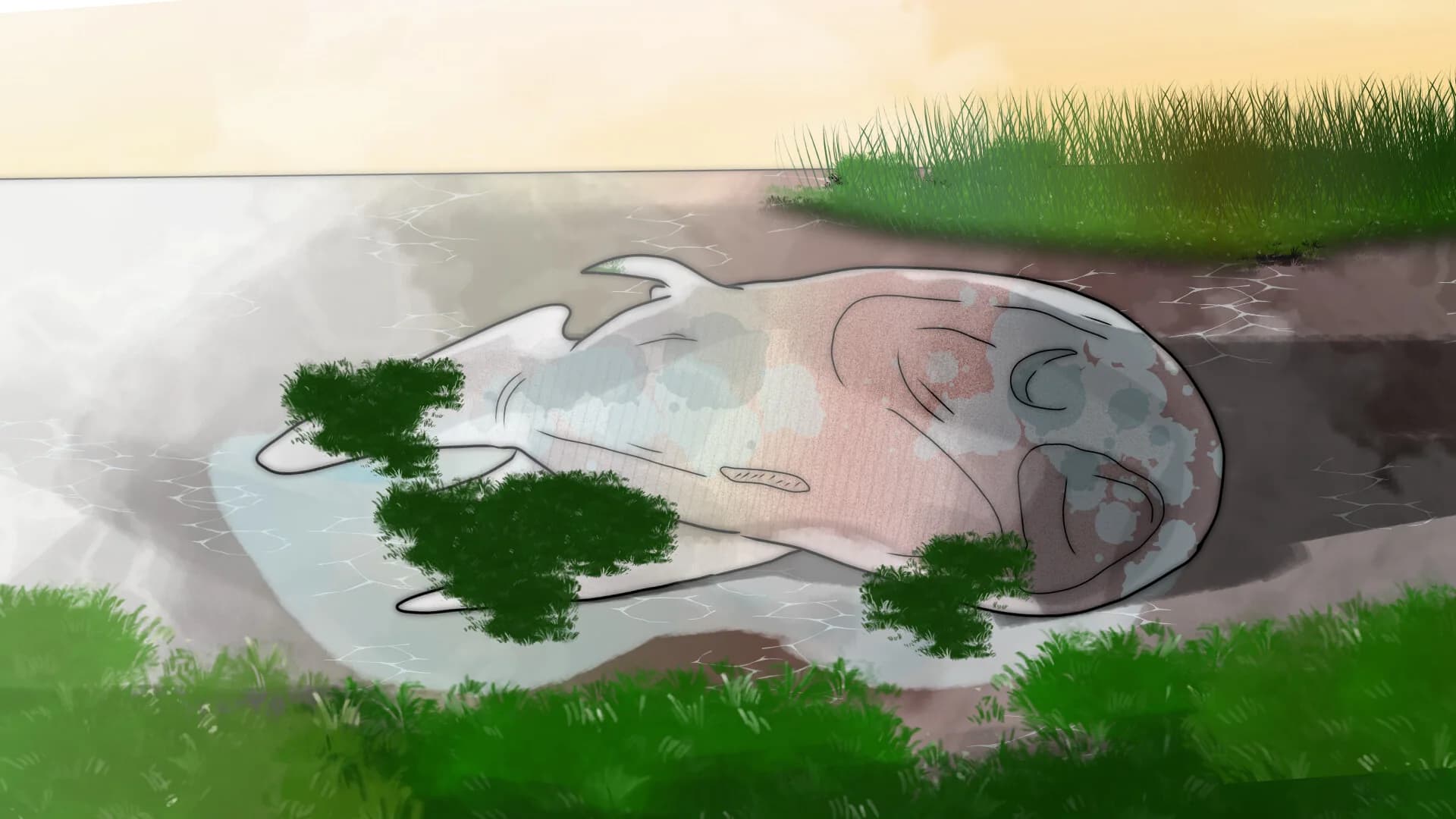 Melancholy Lake - Camocipher12 Shorts görsel 3