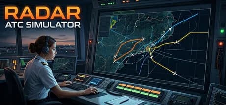 Radar ATC simulator görsel 1
