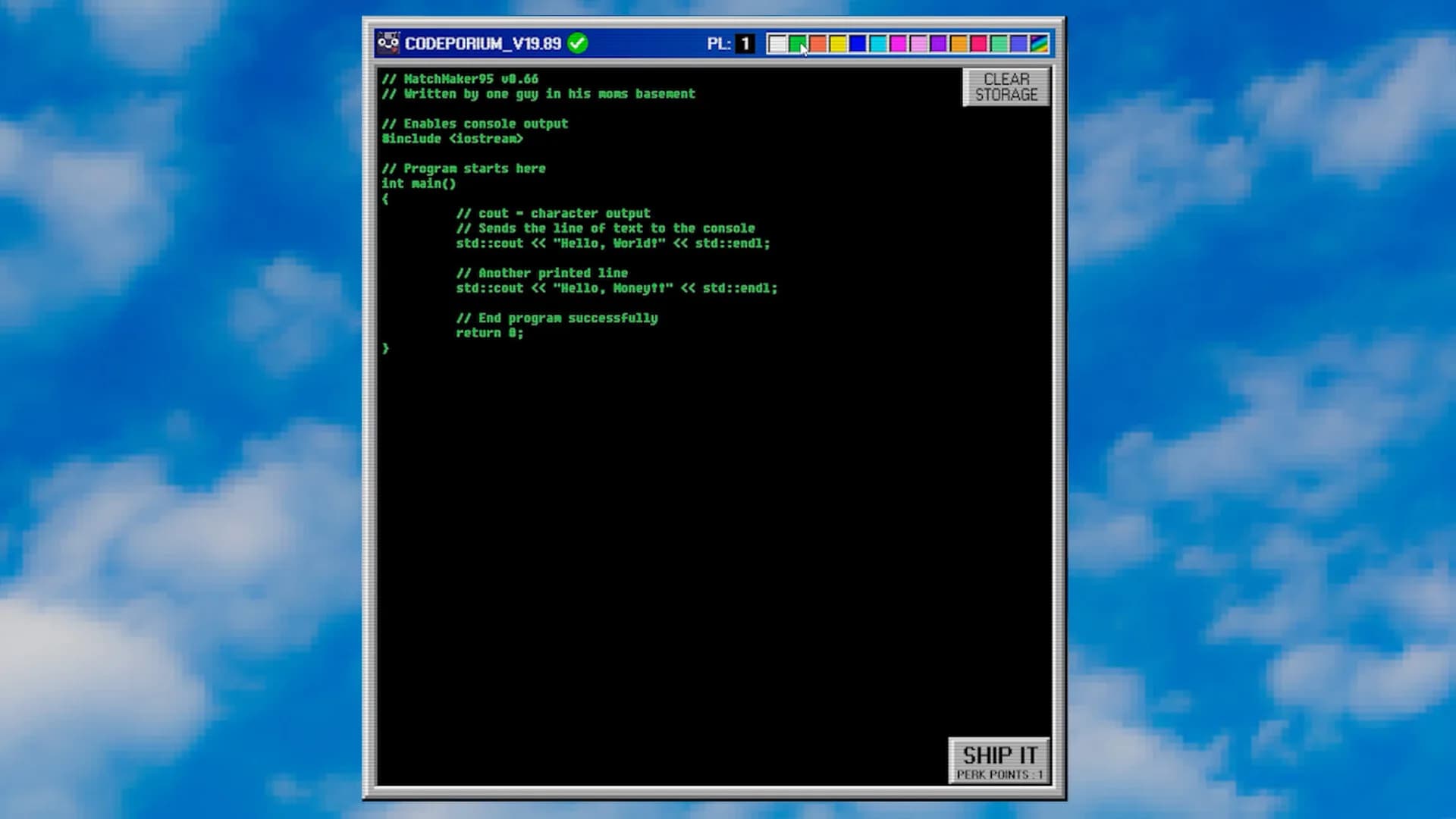 MatchMaker95 - A Programming Simulator görsel 2