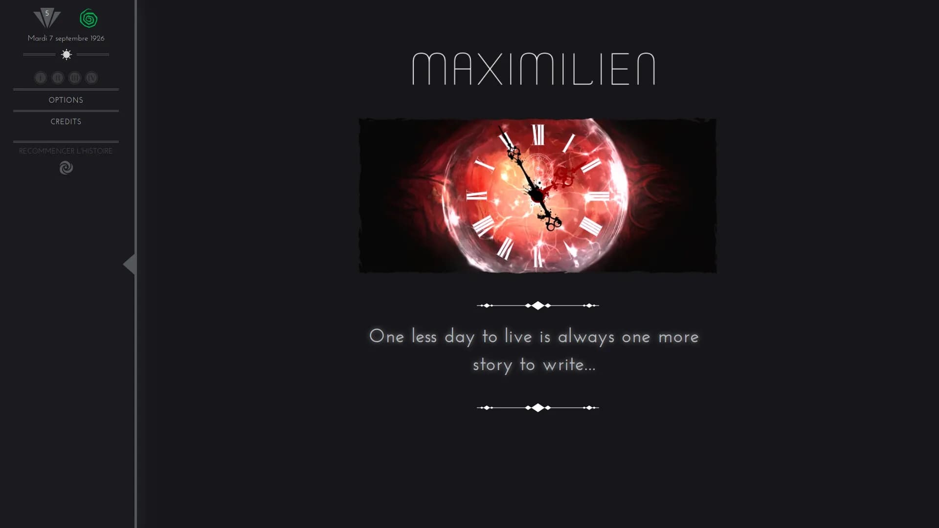 Maximilien — A Psychological Horror Interactive Novel görsel 2