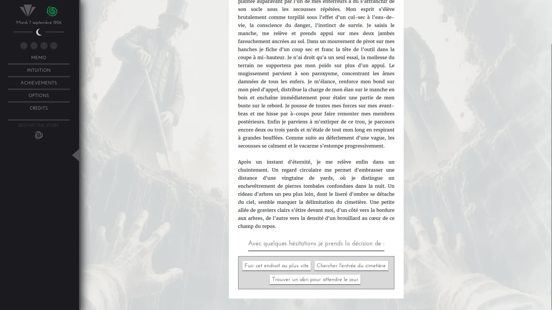 Maximilien — A Psychological Horror Interactive Novel görsel 9