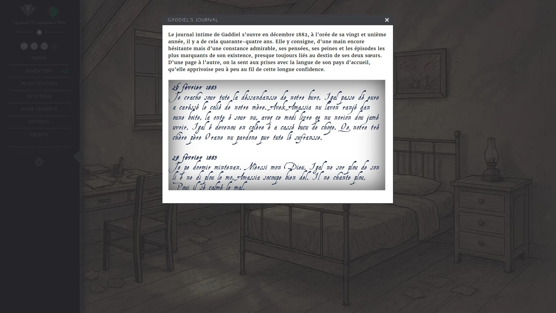 Maximilien — A Psychological Horror Interactive Novel görsel 11