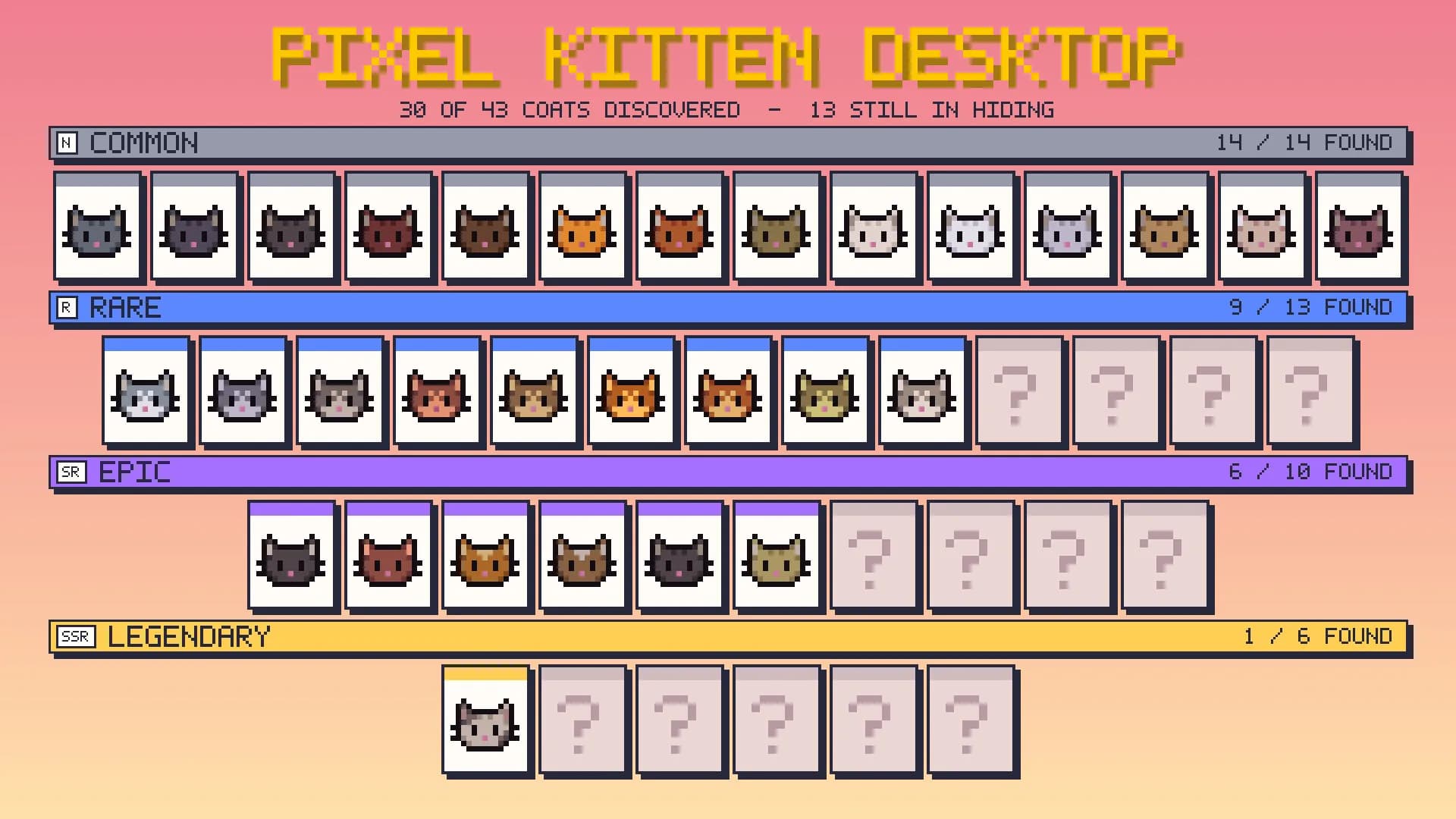 Pixel Kitten Desktop görsel 4