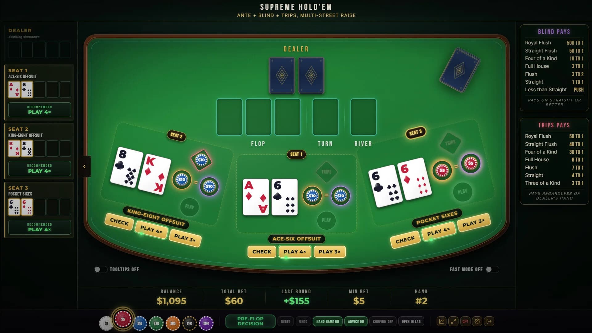 Vegas Hold'Em: Ultimate Casino Hold'em Poker Collection With Strategy Trainer görsel 2