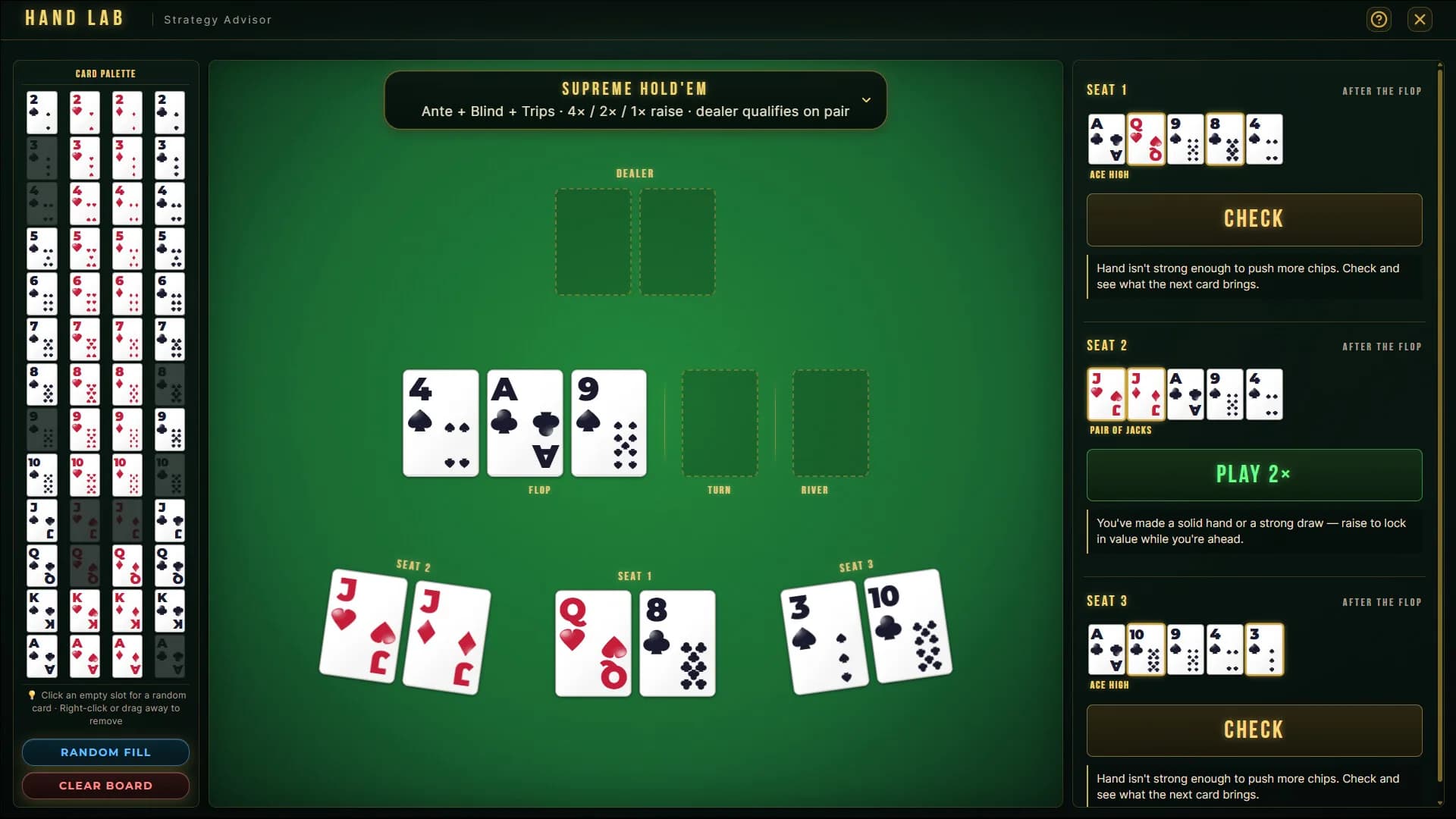 Vegas Hold'Em: Ultimate Casino Hold'em Poker Collection With Strategy Trainer görsel 5