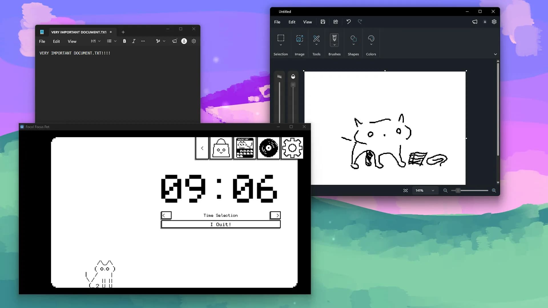 Foco! - Focus Desktop Pet görsel 3