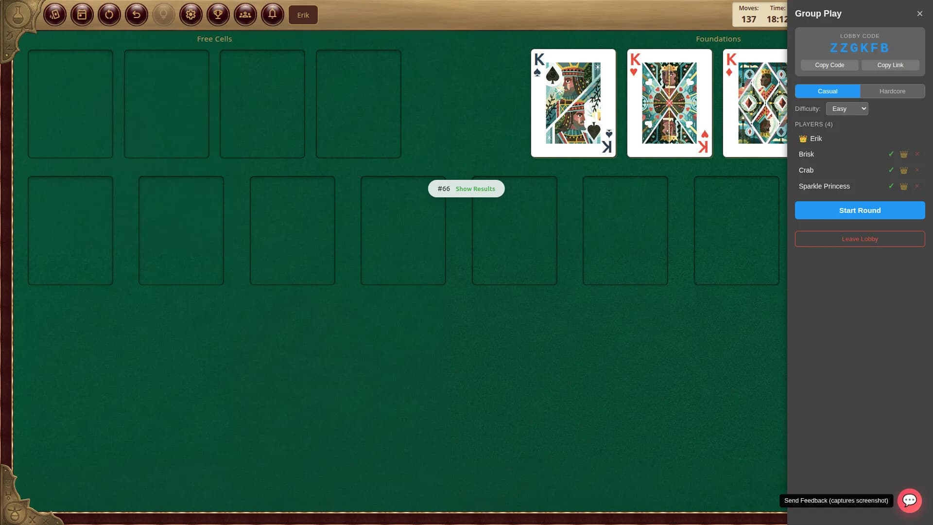 MSO FreeCell Arena görsel 7