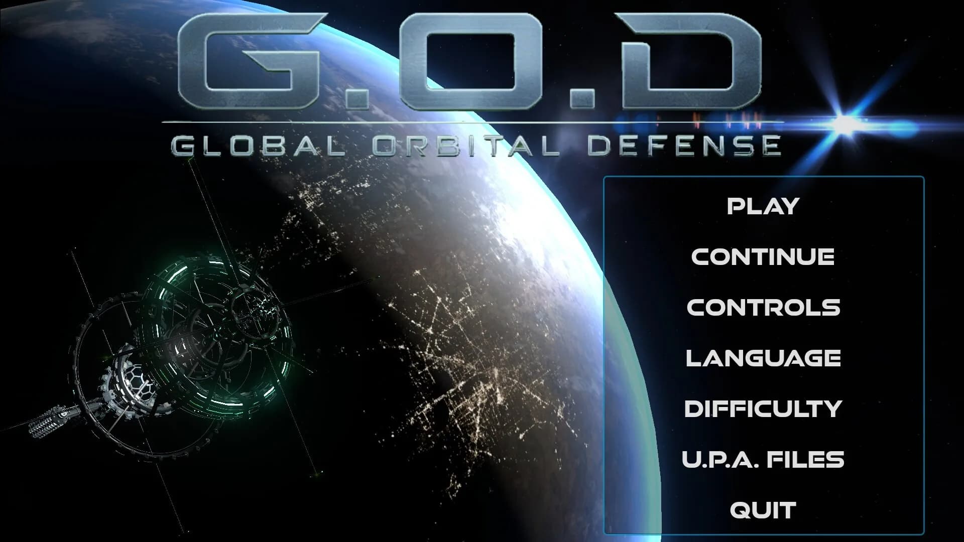 G.O.D. Global Orbital Defense görsel 13