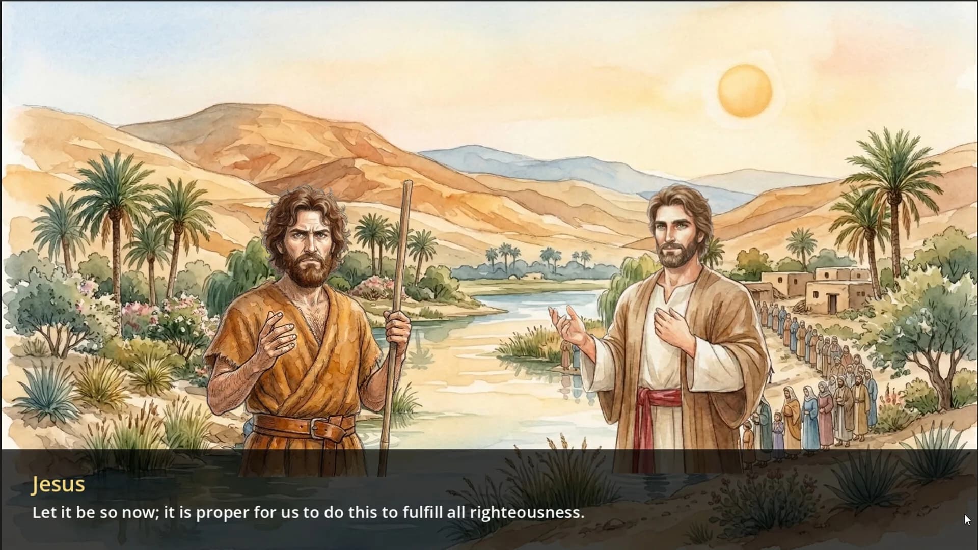 Jesus Christ: A Gospel Visual Novel görsel 4