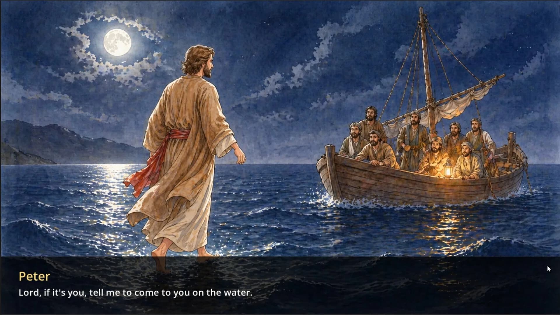 Jesus Christ: A Gospel Visual Novel görsel 6