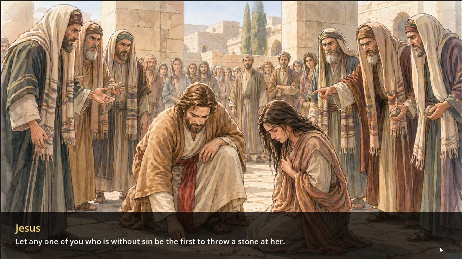 Jesus Christ: A Gospel Visual Novel görsel 10
