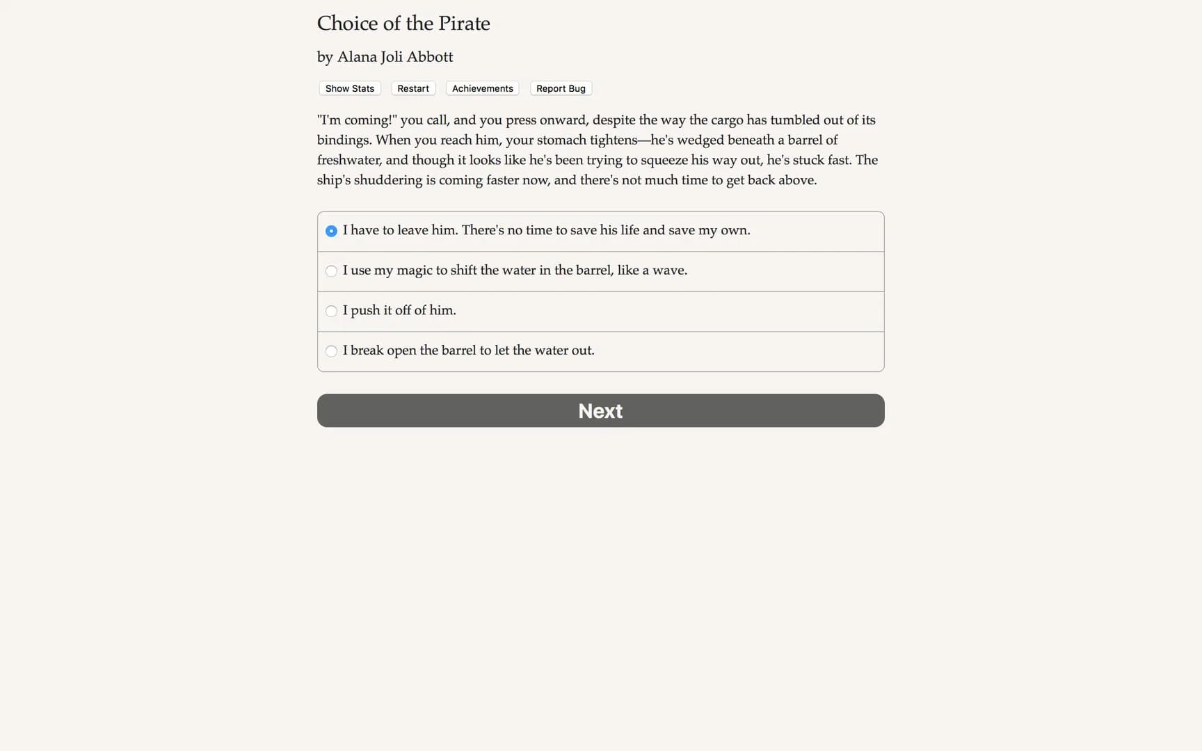 Choice of the Pirate görsel 2