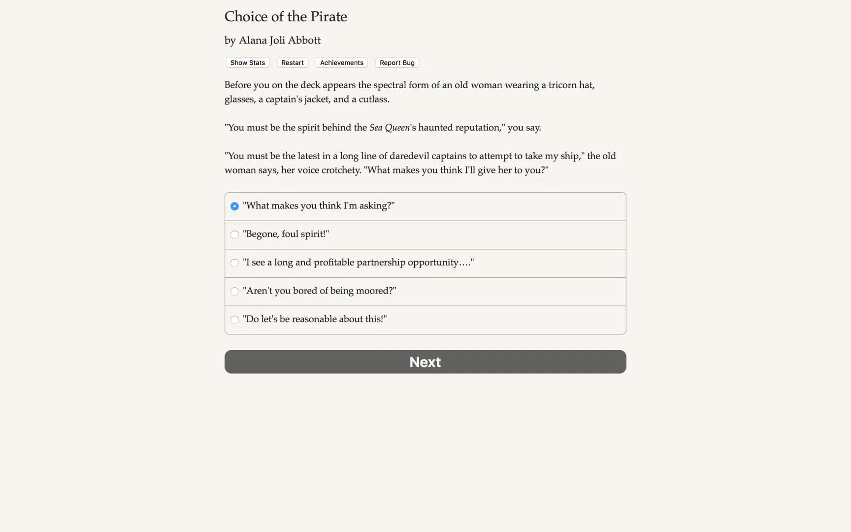 Choice of the Pirate görsel 3