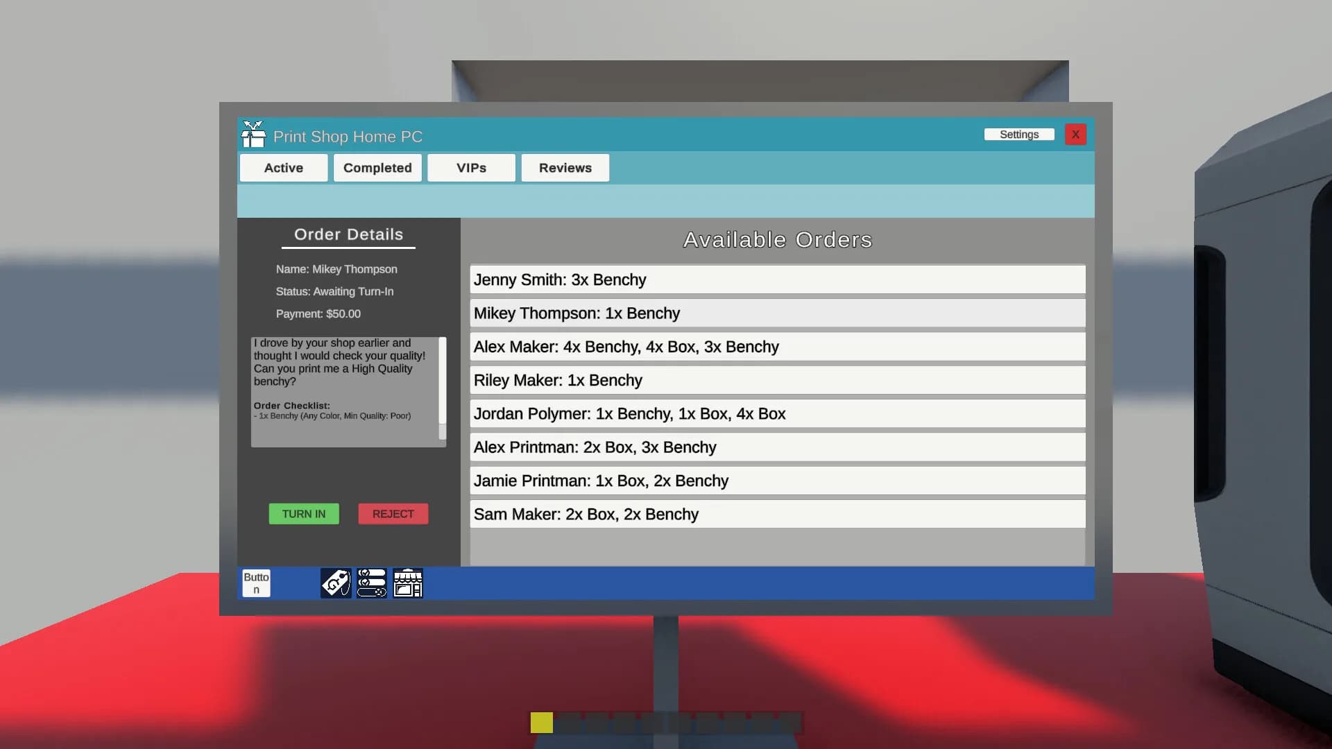 3D Print Shop Simulator görsel 2