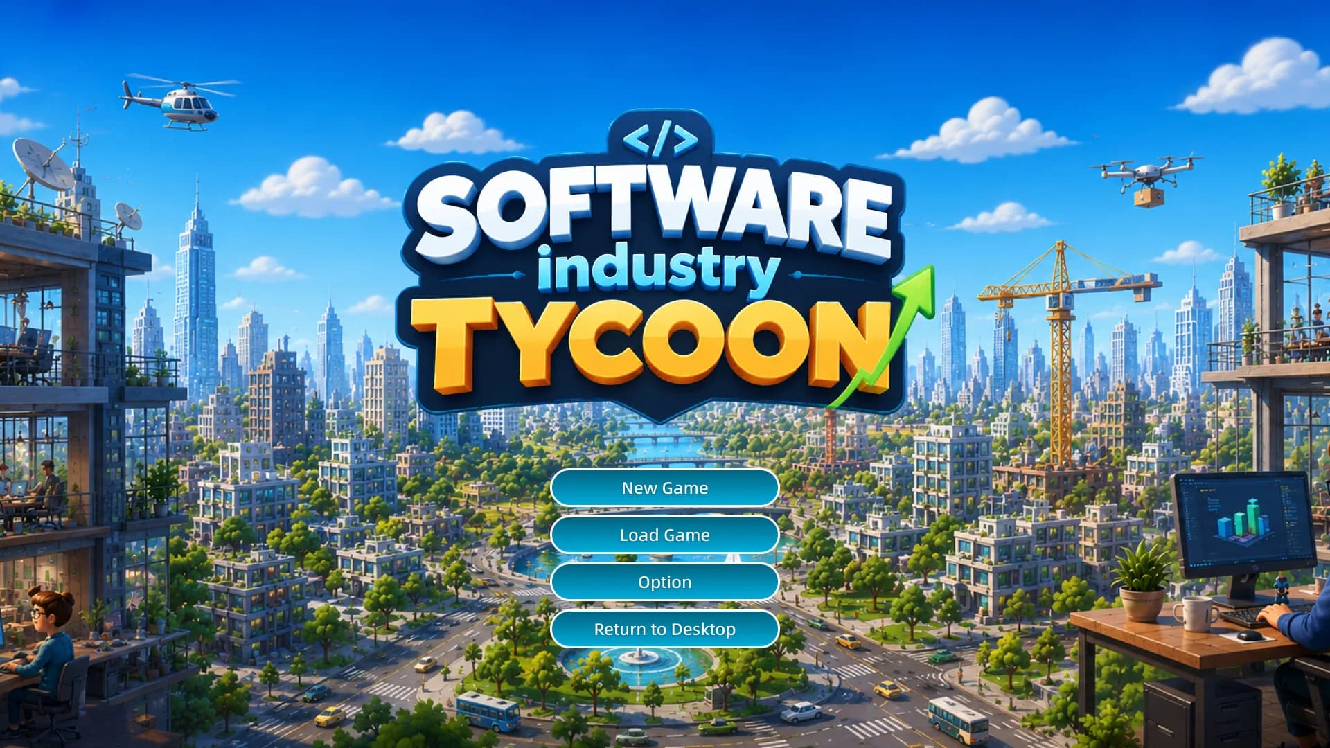 软件产业大亨  Software Industry Tycoon görsel 2